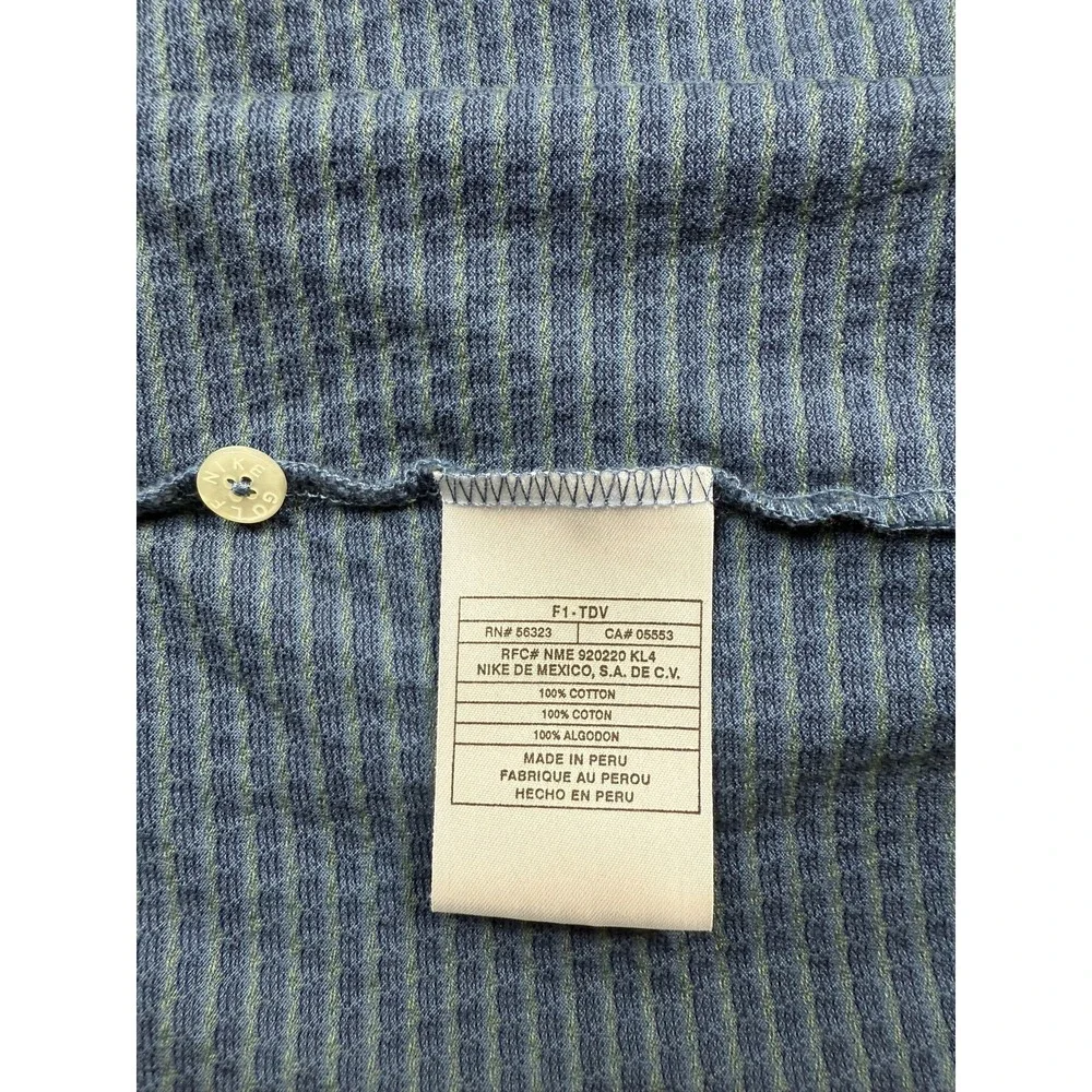 Nike Tiger Woods Polo Shirt Mens 2XL Blue Golf Williams World Challenge Sherwood - Picture 13 of 16